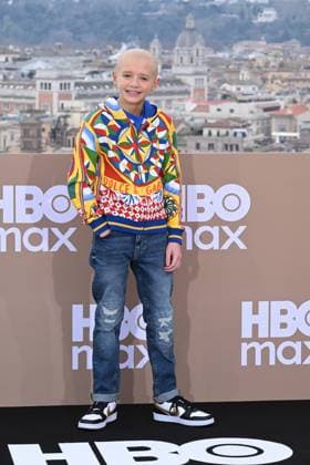 Rome: Hotel De La Ville. HBO Max Italia Photocall. Pictured: Dexter Sol Ansell.  Copyright: xMaurizioxD Avanzox xipa-agency.netx xDxAvanzo Provvisionatox IPA_Agency_IPA70102296
