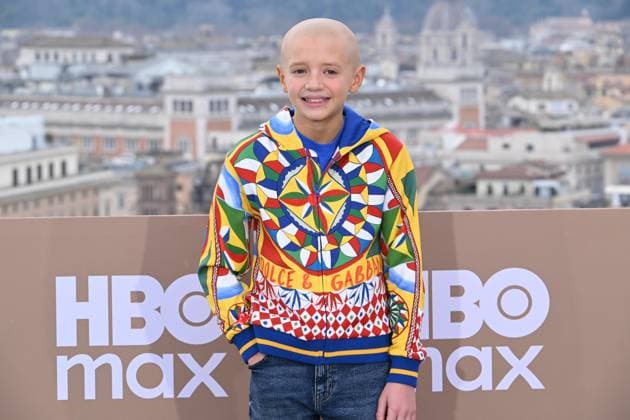 Rome: Hotel De La Ville. HBO Max Italia Photocall. Pictured: Dexter Sol Ansell.  Copyright: xMaurizioxD Avanzox xipa-agency.netx xDxAvanzo Provvisionatox IPA_Agency_IPA70102300