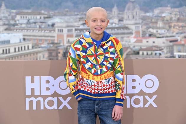 Rome: Hotel De La Ville. HBO Max Italia Photocall. Pictured: Dexter Sol Ansell.  Copyright: xMaurizioxD Avanzox xipa-agency.netx xDxAvanzo Provvisionatox IPA_Agency_IPA70102302