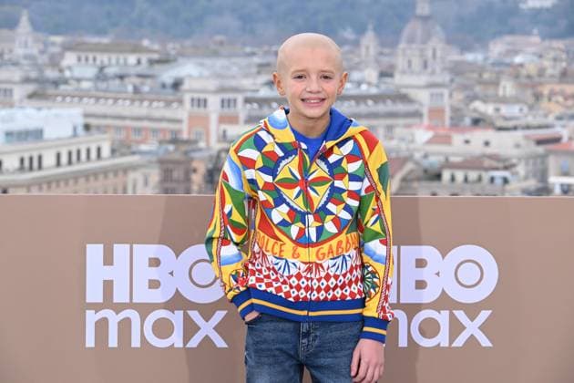 Rome: Hotel De La Ville. HBO Max Italia Photocall. Pictured: Dexter Sol Ansell.  Copyright: xMaurizioxD Avanzox xipa-agency.netx xDxAvanzo Provvisionatox IPA_Agency_IPA70102304