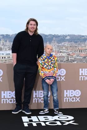 Rome: Hotel De La Ville. HBO Max Italia photocall. Pictured: Peter Claffey, Dexter Sol Ansell  Copyright: xMaurizioxD Avanzox xipa-agency.netx xDxAvanzo Provvisionatox IPA_Agency_IPA70102307