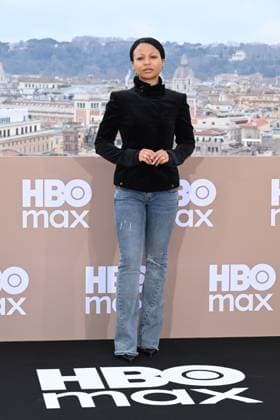 Rome: Hotel De La Ville. HBO Max Italia Photocall. Pictured: Myha la  Copyright: xMaurizioxD Avanzox xipa-agency.netx xDxAvanzo Provvisionatox IPA_Agency_IPA70102235