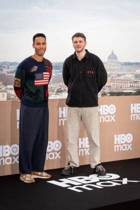 January 15, 2026, Rome, Italy: Mickey Down and Konrad Kay attend the HBO Max Italia photocall at Hotel De La Ville in Rome, Italy, on January 15, 2026 Rome Italy - ZUMAs197 20260115_aaa_s197_210 Copyright: xStefanoxCostantinox