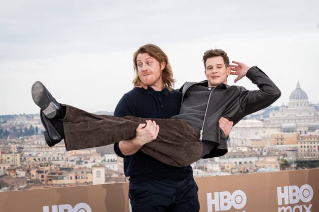 January 15, 2026, Rome, Italy: Peter Claffey and Shaun Thomas attend the HBO Max Italia photocall at Hotel De La Ville in Rome, Italy, on January 15, 2026 Rome Italy - ZUMAs197 20260115_aaa_s197_237 Copyright: xStefanoxCostantinox