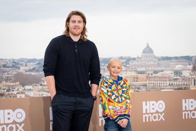 January 15, 2026, Rome, Italy: Peter Claffey and Dexter Sol Ansell attend the HBO Max Italia photocall at Hotel De La Ville in Rome, Italy, on January 15, 2026 Rome Italy - ZUMAs197 20260115_aaa_s197_239 Copyright: xStefanoxCostantinox