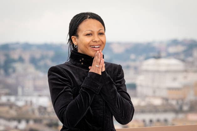 January 15, 2026, Rome, Italy: Myha la Herrold attends the HBO Max Italia photocall at Hotel De La Ville in Rome, Italy, on January 15, 2026 Rome Italy - ZUMAs197 20260115_aaa_s197_245 Copyright: xStefanoxCostantinox