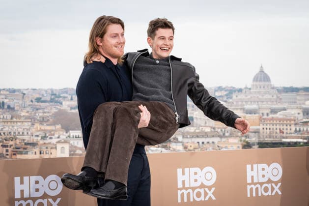 January 15, 2026, Rome, Italy: Peter Claffey and Shaun Thomas attend the HBO Max Italia photocall at Hotel De La Ville in Rome, Italy, on January 15, 2026 Rome Italy - ZUMAs197 20260115_aaa_s197_247 Copyright: xStefanoxCostantinox