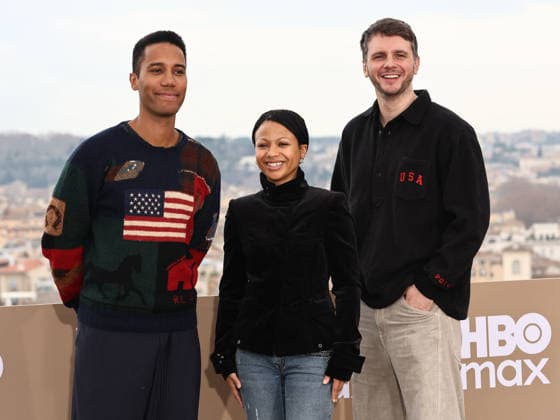Rome, Hotel De la Ville, HBO Max Italia photocall. Pictured: Mickey Down, Myha la, Konrad Kay  Copyright: xMarcoxProvvisionatox xipa-agency.netx xDxAvanzo Provvisionatox IPA_Agency_IPA70103117