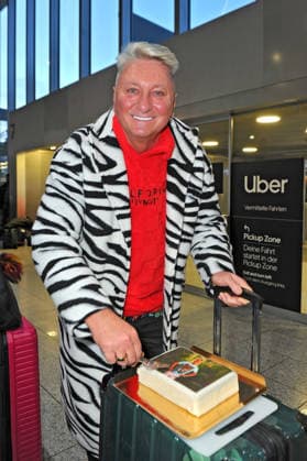 RTL Dschungelcamp 2026 Hubert Fella on the occasion of the departure of the candidates of the RTL program Ich bin ein Star holt mich hier raus to the Jungle Camp 2026 in Australia on 15 01 2026 at Frankfurt Main Airport 20260115MWI098247