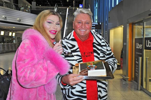 RTL Dschungelcamp 2026 Hubert Fella and Patrick Mast on the occasion of the departure of the candidates of the RTL program Ich bin ein Star holt mich hier raus to the Jungle Camp 2026 in Australia on 15 01 2026 at Frankfurt Main Airport 20260115MWI098268