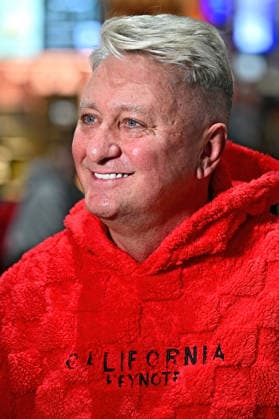 RTL Dschungelcamp 2026 Hubert Fella on the occasion of the departure of the candidates of the RTL program Ich bin ein Star holt mich hier raus to the Jungle Camp 2026 in Australia on 15 01 2026 at Frankfurt Main Airport 20260115MWI098669