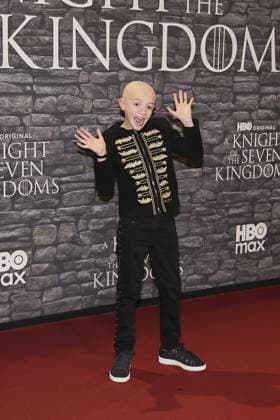 A Knight of the Seven Kingdoms - Rome Premiere ROME, ITALY - JANUARY 15: Dexter Sol Ansell attends the A Knight of the Seven Kingdoms premiere at Space Cinema Moderno Roma on January 15, 2026 in Rome, Italy. Primo Barol Anadolu Rome Italy. Editorial use only. Please get in touch for any other usage.  Copyright: x2026xAnadoluxPrimoxBarolx