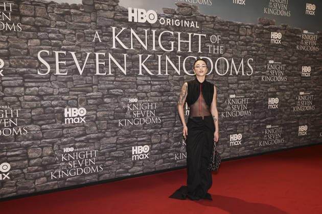 A Knight of the Seven Kingdoms - Rome Premiere ROME, ITALY - JANUARY 15: Maria Esposito attends the A Knight of the Seven Kingdoms premiere at Space Cinema Moderno Roma on January 15, 2026 in Rome, Italy. Primo Barol Anadolu Rome Italy. Editorial use only. Please get in touch for any other usage.  Copyright: x2026xAnadoluxPrimoxBarolx