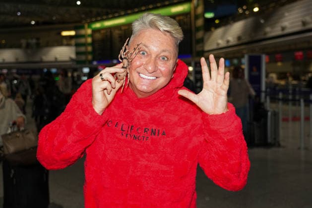 RTL Jungle Camp Frankfurt 2026 Hubert Fella leaving for the RTL show Ich bin ein Star Holt mich hier raus Jungle Camp 2026 at Frankfurt Airport Frankfurt Frankfurt Airport Hessen