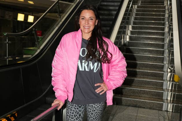 RTL Jungle Camp Frankfurt 2026 Simone Ballack leaving for the RTL show Im a Star Get me out of here Jungle Camp 2026 at Frankfurt Airport Frankfurt Frankfurt Airport Hesse