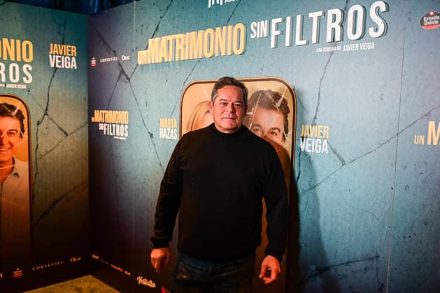 January 15, 2026, Madrid, Madrid, SPAIN: Photocall at the VIP premiere of the stage play Un Matrimonio Sin Filtros, held at Teatro Maravillas. Actors, guests, and cultural figures pose for the media during the opening night of this comedy production. In the image Jorge Sanz Madrid SPAIN - ZUMAz108 20260115_znp_z108_059 Copyright: xRichardxZubelzux