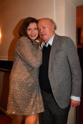 Hans Stadlbauer Premiere Wer schießt auf Frau Hummel Comedy at the Hotel Bayerischer Hof Munich January 15, 2026