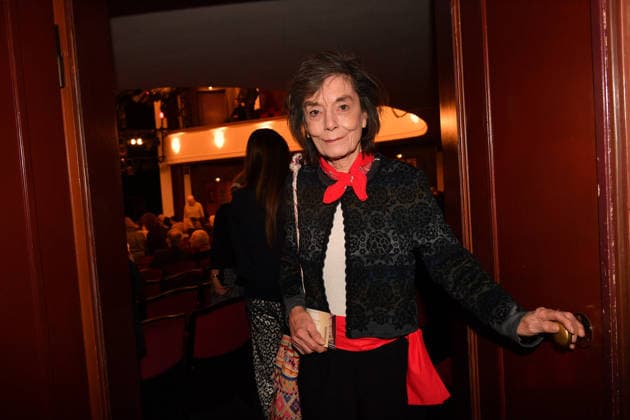 Irene Clarin Premiere Wer schießt auf Frau Hummel Comedy at the Hotel Bayerischer Hof Munich January 15, 2026
