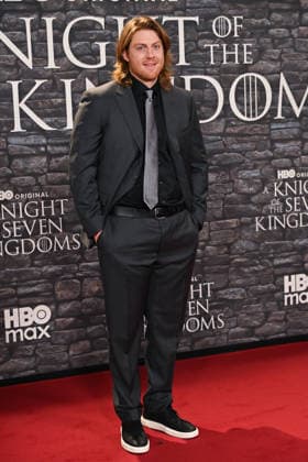 premiere Knight of the seven kingdoms Peter Claffey on the red carpet of the premiere Knight of the seven kingdoms TV series of the HBO platform Italy at the cinema The space Moderno. Rome (Italy), 15th, January 2026 Copyright: xImago-Images Emmefotox