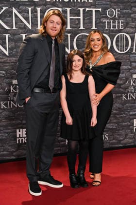 premiere Knight of the seven kingdoms Peter Claffey on the red carpet of the premiere Knight of the seven kingdoms TV series of the HBO platform Italy at the cinema The space Moderno. Rome (Italy), 15th, January 2026 Copyright: xImago-Images Emmefotox