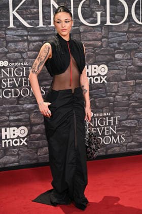 premiere Knight of the seven kingdoms Maria Esposito on the red carpet of the premiere Knight of the seven kingdoms TV series of the HBO platform Italy at the cinema The space Moderno. Rome (Italy), 15th, January 2026 Copyright: xImago-Images Emmefotox