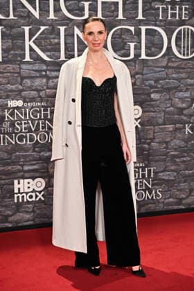 premiere Knight of the seven kingdoms Emanuela Fanelli on the red carpet of the premiere Knight of the seven kingdoms TV series of the HBO platform Italy at the cinema The space Moderno. Rome (Italy), 15th, January 2026 Copyright: xImago-Images Emmefotox