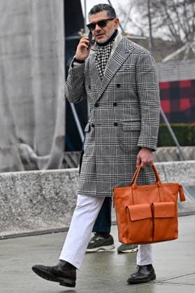 News - Pitti Immagine Uomo 109 Fahion people at Pitti Immagine Uomo 109 during Pitti Immagine Uomo 109, News in Florence, Italy, January 15 2026 Florence Fortezza da Basso Italy Copyright: xLisaxGuglielmix xLiveMediax LPN_2238540