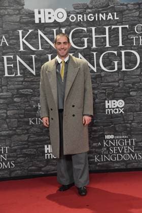 Rome, Cinema The Space Moderno Premiere Hbo A Knight Of The Seven Kingdoms , In the photo: Tommaso Zorzi  Copyright: xVincenzoxLandix xipa-agency.netx xVincenzoxLandix IPA_Agency_IPA70118052