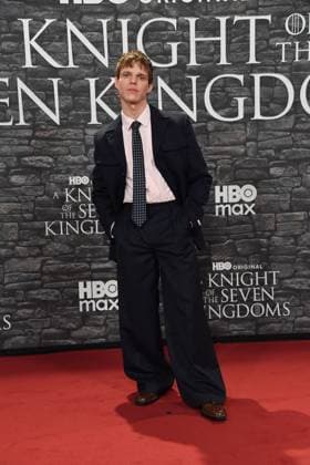 Rome , Cinema The Space Moderno Premiere Hbo A Knight Of The Seven Kingdoms , In the photo: Finn Bennett  Copyright: xVincenzoxLandix xipa-agency.netx xVincenzoxLandix IPA_Agency_IPA70118060