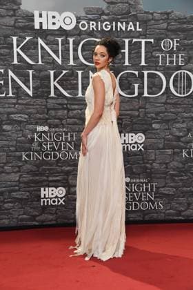 Rome , Cinema The Space Moderno Premiere Hbo A Knight Of The Seven Kingdoms , In the photo: Tanzyn Crawford  Copyright: xVincenzoxLandix xipa-agency.netx xVincenzoxLandix IPA_Agency_IPA70118089