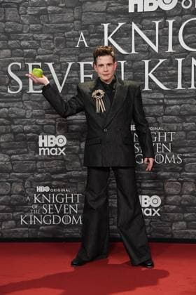 Rome, Cinema The Space Moderno Premiere Hbo A Knight Of The Seven Kingdoms , In the photo: Shaun Thomas  Copyright: xVincenzoxLandix xipa-agency.netx xVincenzoxLandix IPA_Agency_IPA70118091