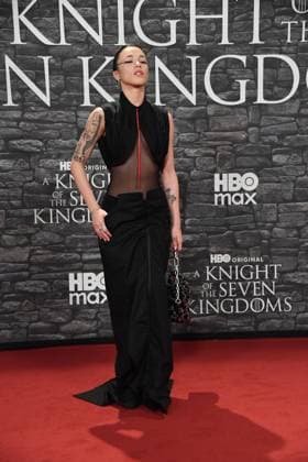 Rome, Cinema The Space Moderno Premiere Hbo A Knight Of The Seven Kingdoms , In the photo: Maria Esposito  Copyright: xVincenzoxLandix xipa-agency.netx xVincenzoxLandix IPA_Agency_IPA70118265