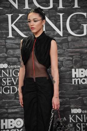 Rome, Cinema The Space Moderno Premiere Hbo A Knight Of The Seven Kingdoms , In the photo: Maria Esposito  Copyright: xVincenzoxLandix xipa-agency.netx xVincenzoxLandix IPA_Agency_IPA70118268