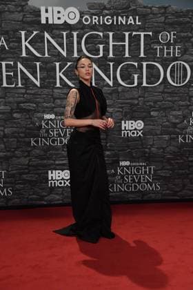 Rome, Cinema The Space Moderno Premiere Hbo A Knight Of The Seven Kingdoms , In the photo: Maria Esposito  Copyright: xVincenzoxLandix xipa-agency.netx xVincenzoxLandix IPA_Agency_IPA70118291