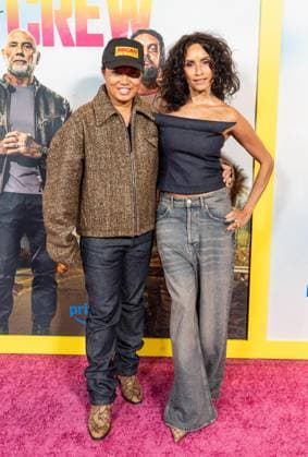 January 15, 2026, Bronx, New York, USA: Mel Corpus and Racquel Chevremont attend special screening of The Wrecking Crew at Regal Times Square in New York, NY on January 15, 2026 Bronx USA - ZUMAr339 20260115_znp_r339_005 Copyright: xLevxRadinx