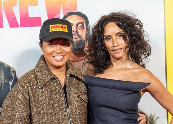 January 15, 2026, Bronx, New York, USA: Mel Corpus and Racquel Chevremont attend special screening of The Wrecking Crew at Regal Times Square in New York, NY on January 15, 2026 Bronx USA - ZUMAr339 20260115_znp_r339_006 Copyright: xLevxRadinx