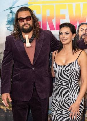 January 15, 2026, Bronx, New York, USA: Jason Momoa and Morena Baccarin attend special screening of The Wrecking Crew at Regal Times Square in New York, NY on January 15, 2026 Bronx USA - ZUMAr339 20260115_znp_r339_049 Copyright: xLevxRadinx