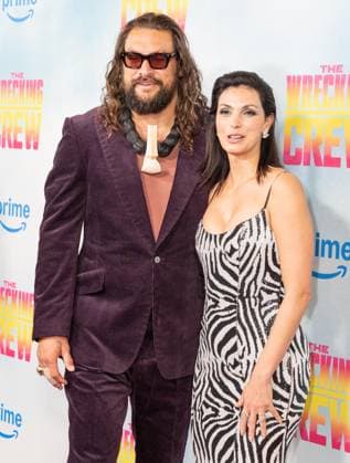 January 15, 2026, Bronx, New York, USA: Jason Momoa and Morena Baccarin attend special screening of The Wrecking Crew at Regal Times Square in New York, NY on January 15, 2026 Bronx USA - ZUMAr339 20260115_znp_r339_058 Copyright: xLevxRadinx