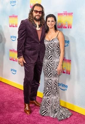 January 15, 2026, Bronx, New York, USA: Jason Momoa and Morena Baccarin attend special screening of The Wrecking Crew at Regal Times Square in New York, NY on January 15, 2026 Bronx USA - ZUMAr339 20260115_znp_r339_061 Copyright: xLevxRadinx