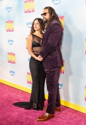 January 15, 2026, Bronx, New York, USA: Adria Arjona Torres and Jason Momoa attend special screening of The Wrecking Crew at Regal Times Square in New York, NY on January 15, 2026 Bronx USA - ZUMAr339 20260115_znp_r339_068 Copyright: xLevxRadinx