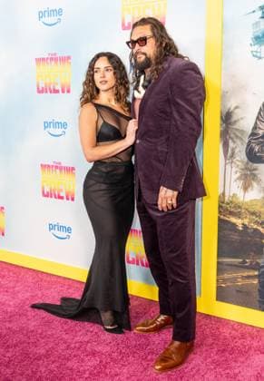 January 15, 2026, Bronx, New York, USA: Adria Arjona Torres and Jason Momoa attend special screening of The Wrecking Crew at Regal Times Square in New York, NY on January 15, 2026 Bronx USA - ZUMAr339 20260115_znp_r339_069 Copyright: xLevxRadinx