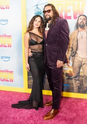 January 15, 2026, Bronx, New York, USA: Adria Arjona Torres and Jason Momoa attend special screening of The Wrecking Crew at Regal Times Square in New York, NY on January 15, 2026 Bronx USA - ZUMAr339 20260115_znp_r339_070 Copyright: xLevxRadinx