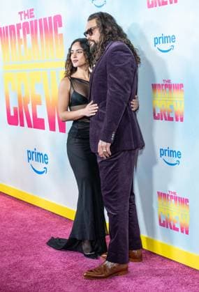 January 15, 2026, Bronx, New York, USA: Adria Arjona Torres and Jason Momoa attend special screening of The Wrecking Crew at Regal Times Square in New York, NY on January 15, 2026 Bronx USA - ZUMAr339 20260115_znp_r339_067 Copyright: xLevxRadinx