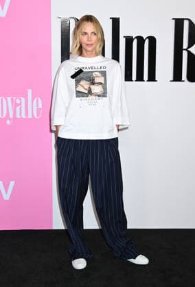 Apple TV™s ˜Palm Royale™ Season 2 Finale Charlize Theron arriving to Apple TV™s Palm Royale season 2 finale event held at The Wolf Theater at the Television Academy on January 15, 2026 in North Hollywood, Ca. North Hollywood The Wolf Theater at the Television Academy California USA Copyright: xTammiexArroyox xAFF-USA.comx