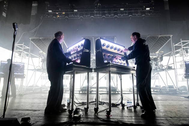 Soulwax performing live at Brixton Academy, London, 15 January 2026 Soulwax performing live at Brixton Academy,London, 15 January 2026 Stephen Dewaele and David Dewaele Soulwax are a Belgian alternative rock electronic band. They were first noticed after the release of their album Much Against Everyone s Advice, but after that the Dewaeles started focusing on their other projects such as 2manydjs (first known as The Fucking Dewaele Brothers The Flying Dewaele Brothers). This is a tour for their new album All Systems Are Lying., Credit:Dafydd Owen Avalon Brixton Academy, London  Copyright: xDafyddxOwenx xAvalonx 1066425381