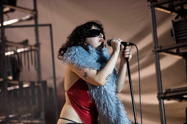 Sworn Virgins performing live at Brixton Academy, London, 15 January 2026 Sworn Virgins performing live at Brixton Academy, London, 15 January 2026 Kuntessa ,guest singer Sworn Virgins is a London-based, enigmatic electronic disco production duo known for their blend of acid, EBM, and retro disco, featuring members like, Credit:Dafydd Owen Avalon Brixton Academy, London  Copyright: xDafyddxOwenx xAvalonx 1066432866