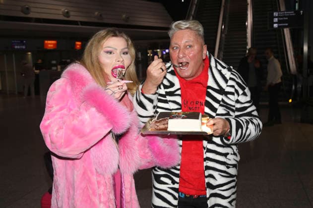 Patrick Mast and Hubert Fella at the departure of the jungle camp candidates of the RTL reality TV show Ich bin ein Star holt mich hier raus to Australia at Frankfurt am Main Airport Frankfurt, 15 01 2026 Foto:xAgenturxWehnertx xGränzdörferx xFuturexImagex dschungelcamp_6108