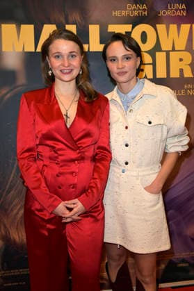 Hille Norden and Luna Jordan at the premiere of the movie Smalltown Girl at the cinema in the Kulturbrauerei Berlin, 15 01 2026 Foto:xM.xBehrensx xFuturexImagex smalltown_6125