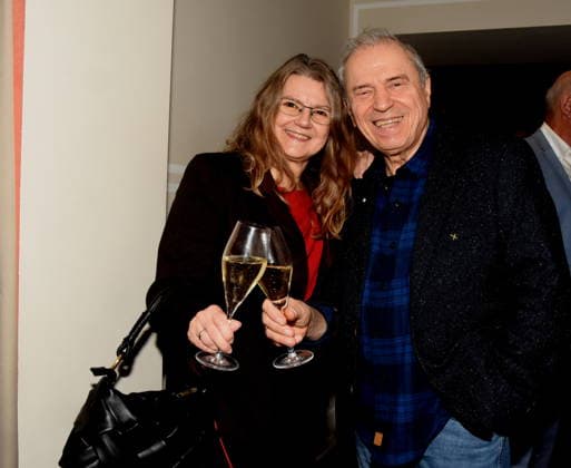Doris Guenther Sigl Musiker Saenger Muenchen 15 01 2026 Komoedie im Bayerischen Hof Premiere Wer schiesst auf Frau Hummel Foto Bernd Muenchen Muenchen