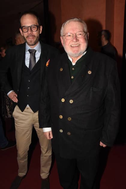 Markus Achter Anselm Bilgri Management Consultant Munich 15 01 2026 Komoedie im Bayerischen Hof Premiere Wer schiesst auf Frau Hummel Foto Bernd Muenchen Muenchen